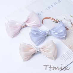ヘアクリップ ヘアアクセサリー リボン