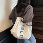 帆布 トートバッグ レディース 大きめ A4 軽い ショルダーバッグ キャンバストートバッグ 大きめ 大容量 マザーズトート 軽量 キャンバス（1ヶ）