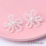 デザインピアス フラワーピアス（1ペア）