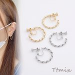 デザインイヤリング Cフープ 2.5×24mm（2ヶ）