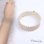 パール＆ストーンブレスレット（1ヶ）