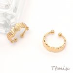 イヤーカフ 片耳用 19×21mm ゴールド（1ヶ）