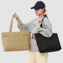 トートバッグ レディース 通勤 大容量 軽量 ノートPC対応 2WAY オックスフォード生地 おしゃれ 通学 リュックサック 手提げ ショルダーバッグ 便利（1ヶ）