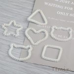 スプリングヘアゴム ヘアアクセサリー クリアＡＢ