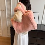 トートバッグ レディース コーデュロイ トートバッグ 無地 秋冬 ハンドバッグ 軽量バッグ 携帯 ファッション 大容量 手持ち 通勤バッグ 通学 大学生（1ヶ）