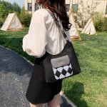 ショルダーバッグ レディース 2wayバッグ スクエア 通勤 秋冬 お洒落 多機能 ファッション（1ヶ）