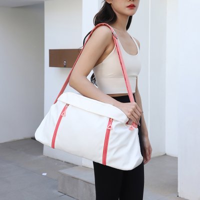 2wayショルダーバッグ スポーツジム 通勤 マルチショルダーバッグ 大容量 防水 オックスフォード生地 アウトドア 旅行 ヨガ 水泳 便利 軽量（1ヶ）