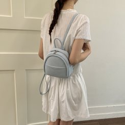 2wayバッグ レディース リュックサック PU素材 シンプルデザイン 通勤 通学 旅行 韓国インス風 お洒落で使いやすい（1ヶ）