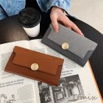 長財布 レディース 三つ折り財布 極めて薄い 長財布 財布 クラッチバッグ 小物 レディース 母の日 ギフト プレゼント パスケース（1ヶ）
