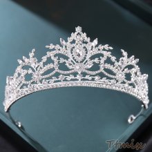 ウエディングティアラ ブライダルアクセサリー 花嫁アクセサリー（1ヶ 
