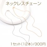 ネックレスチェーン 1セット（12本）
