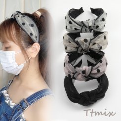 カチューシャ ヘアアクセサリー 幅約4.5cm（1ヶ）