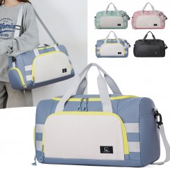 旅行バッグ 通勤用 3wayバッグ 大容量 オックスフォード生地 収納 ジム 出張 便利 多用途（1ヶ）