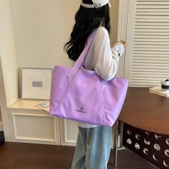 2way トートバッグ レディース 大容量 旅行バッグ オックスフォード/キャンバス 通勤 短トリ お洒落 マルチシーン（1ヶ）
