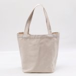 キャンバスバッグ キャンバンストートバッグ キャンバンスハンドバッグ マチあり（1ヶ）