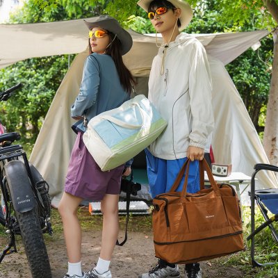 旅行バッグ 2way スポーツジム ヨガ バッグ ナイロン 大容量可変 収納 通勤 旅行 軽量 お洒落 シンプル（1ヶ）