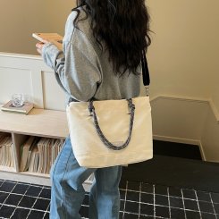 トートバッグ レディース 2WAYバッグ 大容量 軽量 オックスフォード&ナイロン 通勤 通学 オシャレ 便利（1ヶ）
