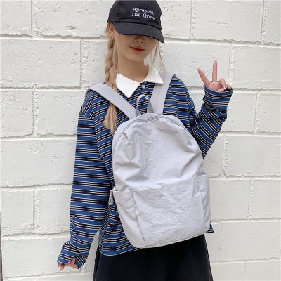 バックパック リュックサック 通勤 通学 登山 旅行 防撥水 軽量 ナイロン オックスフォード生地 シンプル おしゃれ レジャー（1ヶ）