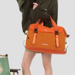 マルチバッグ スポーツバッグ 2way 軽量 大容量 ナイロン ウォーターセパレート ジム 水泳 旅行 おしゃれ 便利（1ヶ）