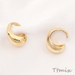 イヤーカフ 片耳用 7.5×14.5mm ゴールド（1ヶ）