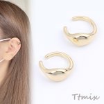 イヤーカフ 6×14mm 片耳用 ゴールド（1ヶ）