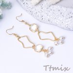 フックピアス ゴールド（1ペア）