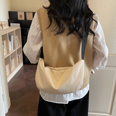 斜めがけバッグ レディース 2way バッグ 2026新作 ナイロン素材 ジップ付き 通勤 スポーツ 兼用 お洒落 日系ミニマリスト（1ヶ）