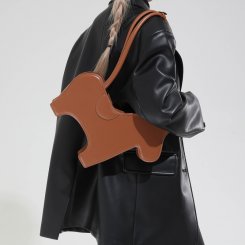 ショルダーバッグ レディース 2wayバッグ ポニー型 プライベート 通勤 お洒落 可愛い（1ヶ）