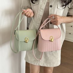 レディース 2way バッグ ショルダーバッグ 2026春夏新作 マグネットボタン開閉 通勤・日常・お出かけ 軽量でお洒落なミニバッグ（1ヶ）