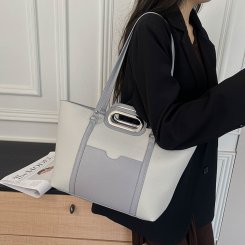 トートバッグ レディース 2way 大容量 通勤 旅行 おしゃれ 韓国風 個性的 高級感 高品質（1ヶ）