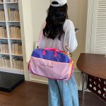旅行バッグ ビジネスパーソン向け 軽量ナイロン 2way 手提げ 荷物袋 短い旅行 出張 機内持ち込み 多機能 お洒落 コンパクト（1ヶ）