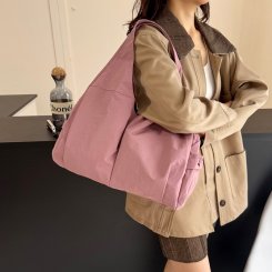 小さいショルダーバッグ 女性用 3wayバッグ キャンバス/ナイロン 通勤 旅行 軽量 2026新作（1ヶ）