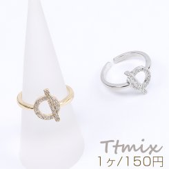 高品質デザインリング 指輪 ジルコニアリング マンテル 幅約10mm（1ヶ）